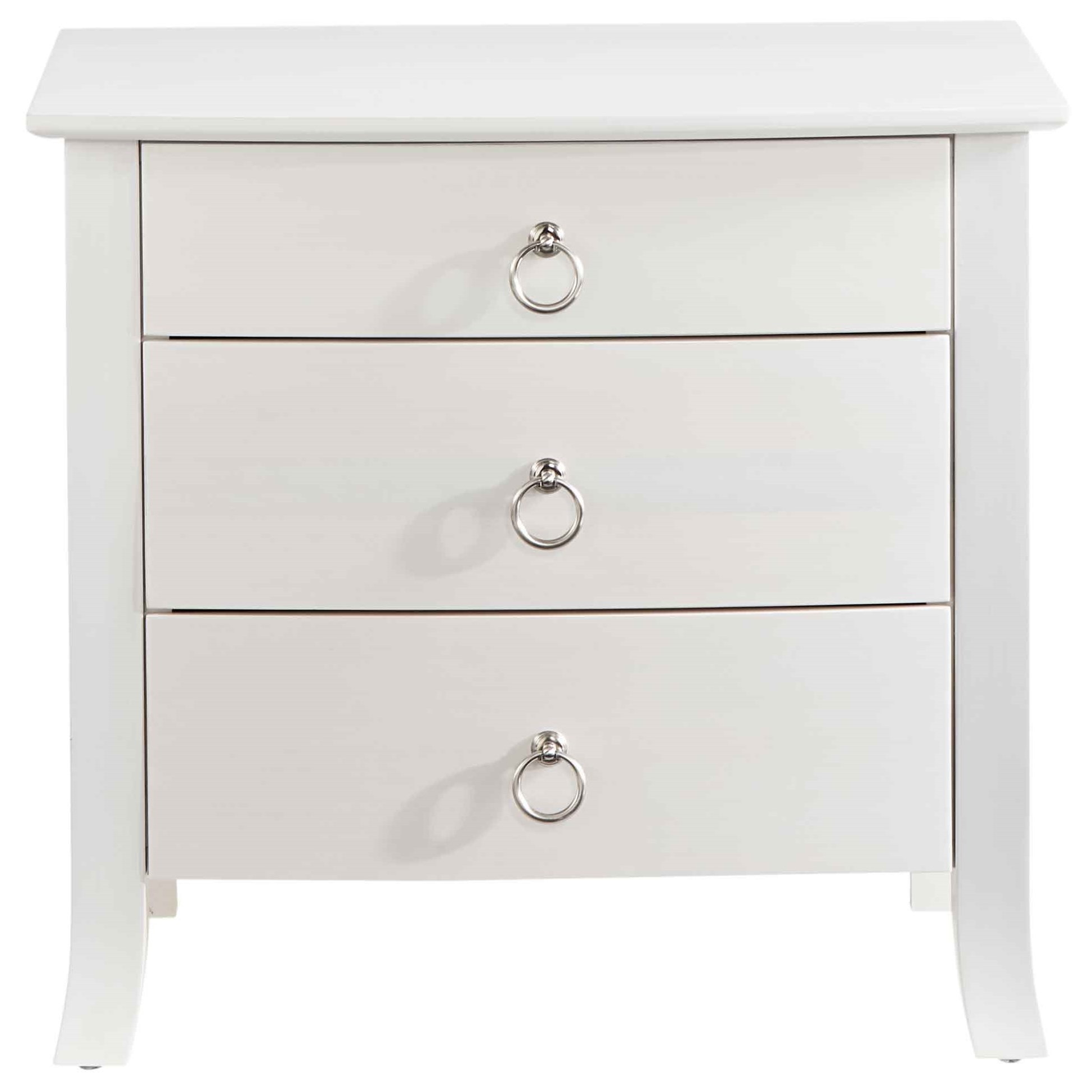 Daniels Amish Carolina Customizable Solid Wood 3Drawer Nightstand